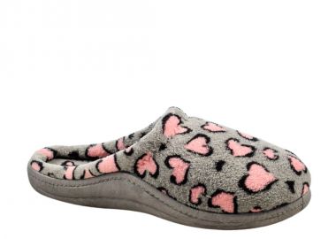 Γυναικείες Παντόφλες Σπιτιού | Υφαντίδης | 624295 | Γκρι - Υφαντίδης - 